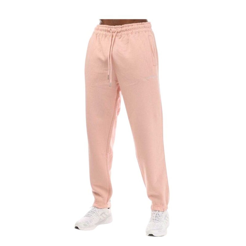 Hype Mens Straight Leg Oversized Joggers / Pink